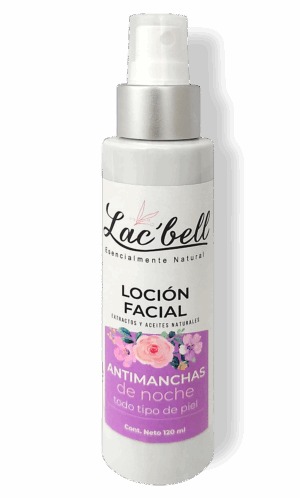Loción facial antimanchas de noche