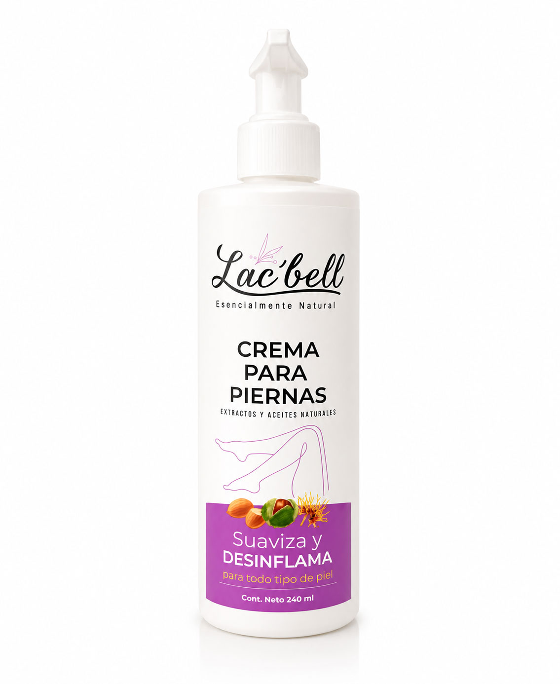 Crema para piernas Lacbell