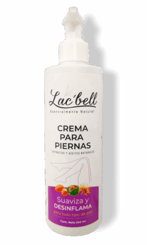 Crema para piernas, suaviza y desinflama